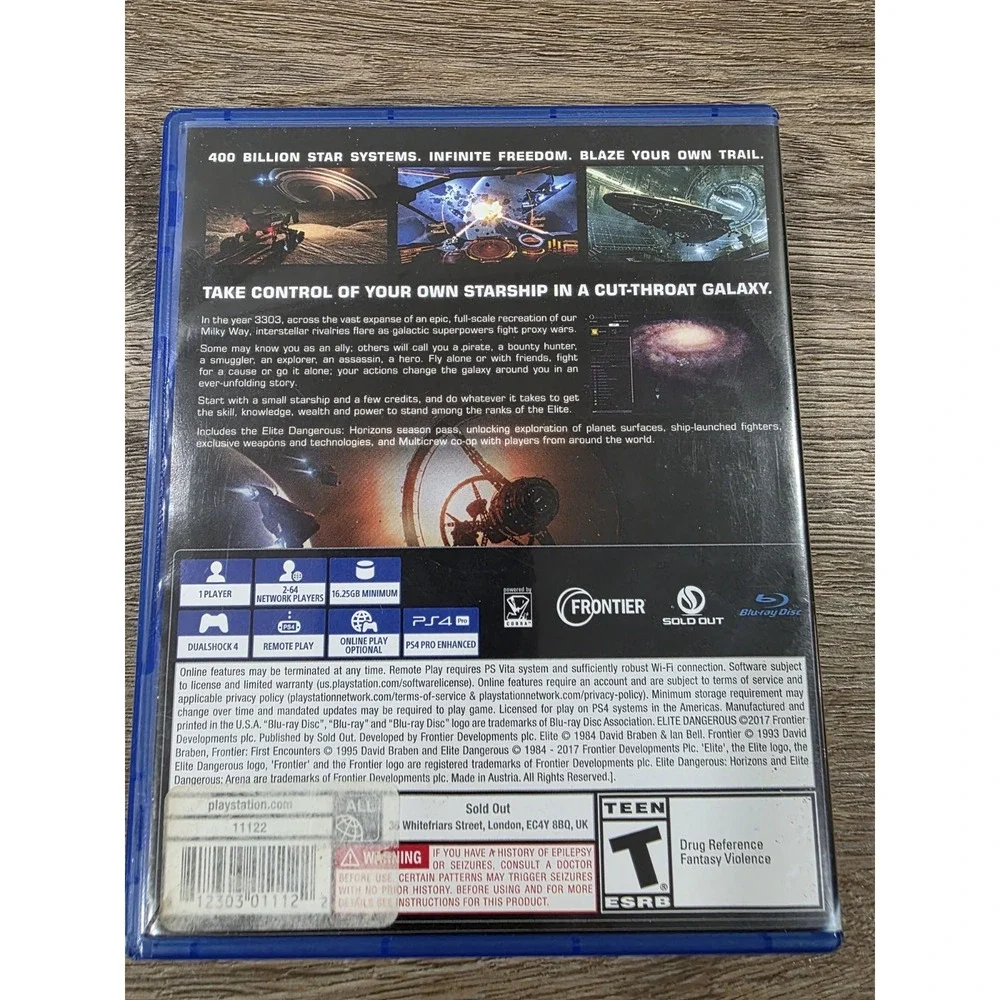 Sony elite dangerous